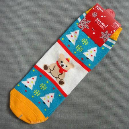 2018 nouveau Design noël père noël chaussettes femmes coton court wapiti hiver chaussettes dessin animé cerf neige homme mignon chaussettes nouvel an cadeau