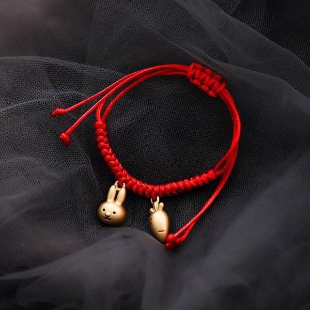 Korean Version 2020 New Net Red Same Rope Bracelet Simple Personality Knitting Gift Female Bracele Pandora Bracelet Pulseras