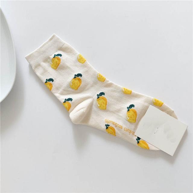 [EIOISAPRA] Style coréen femmes tournesol chaussettes courtes Art créatif Harajuku chaussettes japonaises haute qualité coton marée Sox