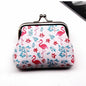 Vintage Women Printing coin Purses girl hasp Zero Wallet Ladies Clutch change purse Female mini money Bag PU Leather Carteira /5