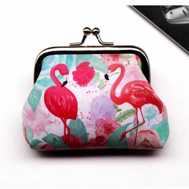 Vintage Women Printing coin Purses girl hasp Zero Wallet Ladies Clutch change purse Female mini money Bag PU Leather Carteira /5