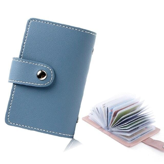 APP BLOG femmes hommes passeport couverture ID crédit cartes de visite porte-monnaie carte sac étui Femme Carteira Mujer pour Documents 2018