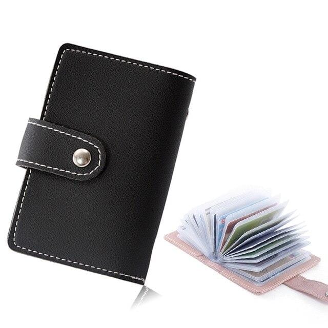 APP BLOG femmes hommes passeport couverture ID crédit cartes de visite porte-monnaie carte sac étui Femme Carteira Mujer pour Documents 2018