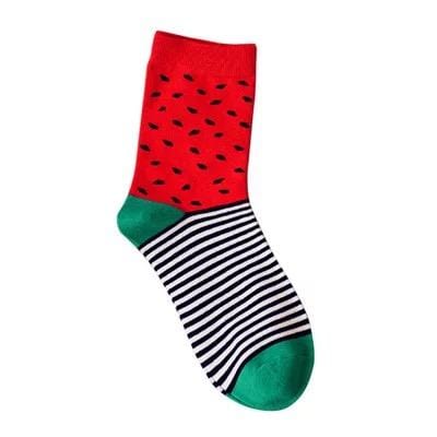 Taille adulte belle quotidienne Animal Weel chaussettes pastèque teckel Beagle Lion ferme Bull Terrier éléphant renard pilule Fruit chien Combo