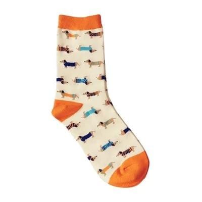 Taille adulte belle quotidienne Animal Weel chaussettes pastèque teckel Beagle Lion ferme Bull Terrier éléphant renard pilule Fruit chien Combo