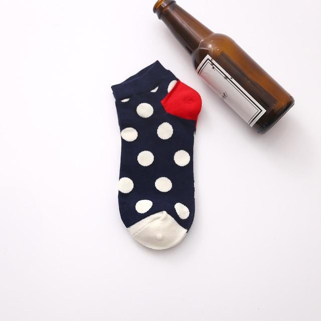 Chaussettes d'été tendance pour hommes, chaussettes en coton, bateau, intérêt, drôle, originalité, Harajuku, cheville, nourriture, fruits