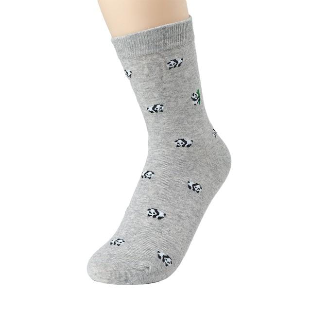 1 paire de chaussettes mignonnes de dessin animé de petits animaux, en coton, décontractées, avec imprimés, petit cochon, chaussette pour femme, printemps-automne