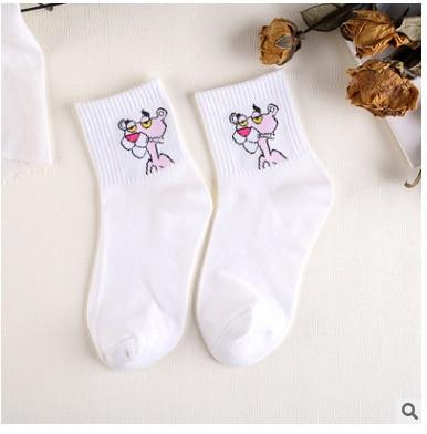 Frauen Cartoon Charakter Baumwolle Socken Kunst Weibliche Charakter Patterend Kurze Nette Socken Hipster Mode Animal Print Söckchen