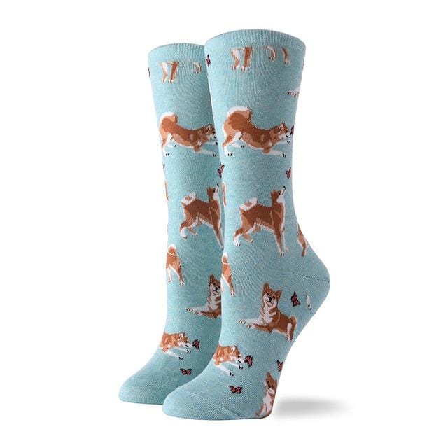 Chaussettes colorées en coton pour femmes, motif Animal, chat banane drôle, nouveauté créative pour dames, cadeaux, offre spéciale