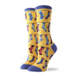Heißer Verkauf bunte Damen Baumwolle Crew Socken lustige Banane Katze Tier Muster kreative Damen Neuheit Socken für Geschenke