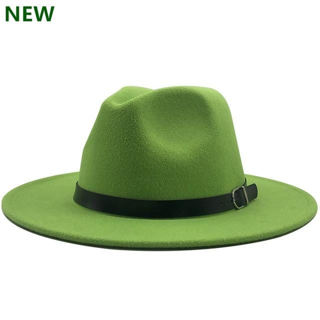 free shipping 2019 new Fashion men fedoras women's fashion jazz hat summer spring black woolen blend cap outdoor casual hat