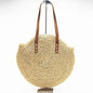 Woven Rattan Bag Round Straw Shoulder Bag Small Beach HandBags Women Summer Hollow Handmade Messenger Crossbody Bags
