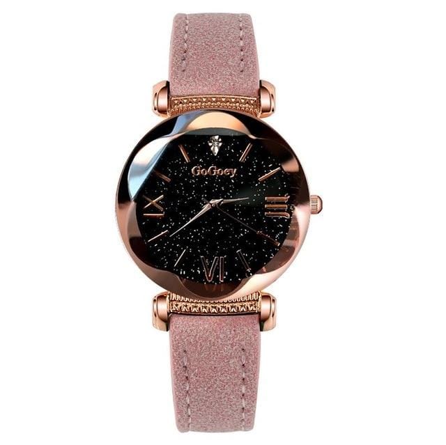 Gogoey femmes montres 2019 luxe dames montre ciel étoilé montres pour femmes mode bayan kol saati diamant Reloj Mujer 2019