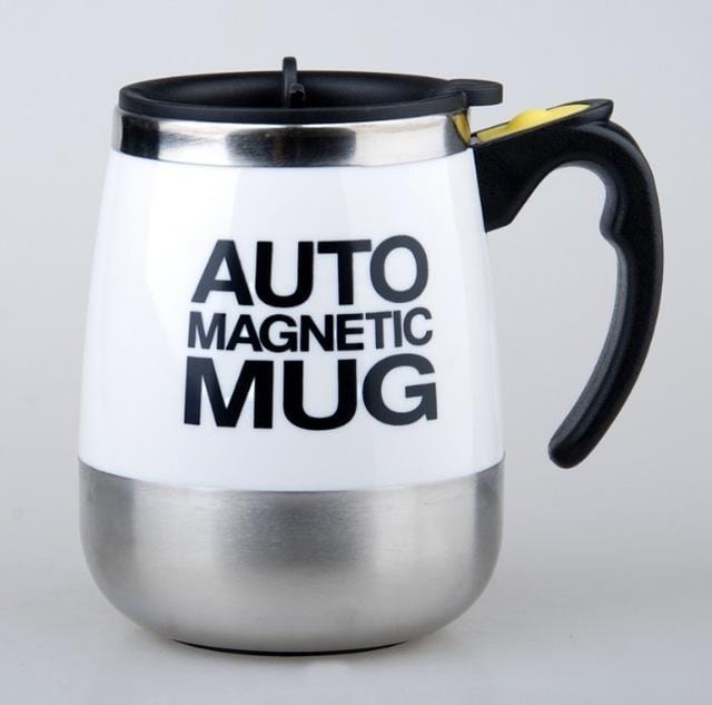 AUTO MAGNETIC MUG coffee milk mix cups 304 stainless steel tumbler Creative electric lazy Self stirring mug