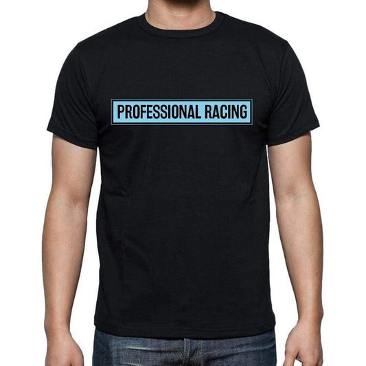 Professional Racing T Shirt Mens T-Shirt Occupation S Size Black Cotton - T-Shirt