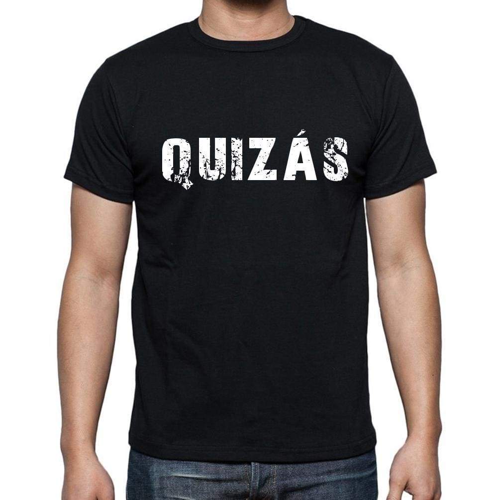 Quizs Mens Short Sleeve Round Neck T-Shirt - Casual