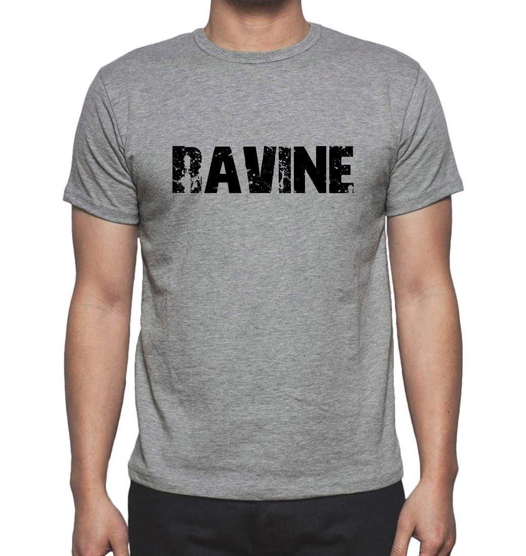 Ravine Grey Mens Short Sleeve Round Neck T-Shirt 00018 - Grey / S - Casual