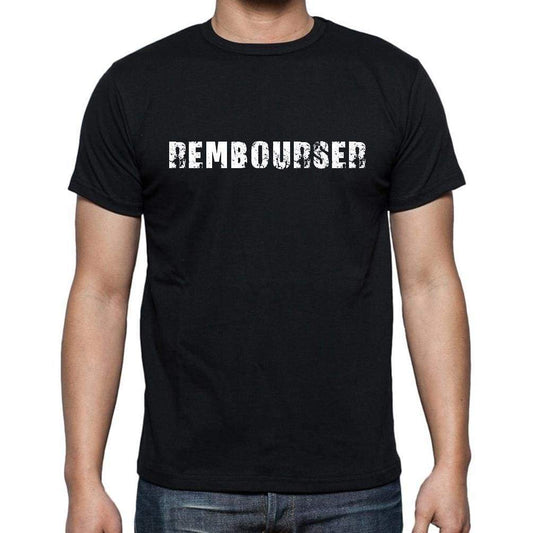 Rembourser French Dictionary Mens Short Sleeve Round Neck T-Shirt 00009 - Casual