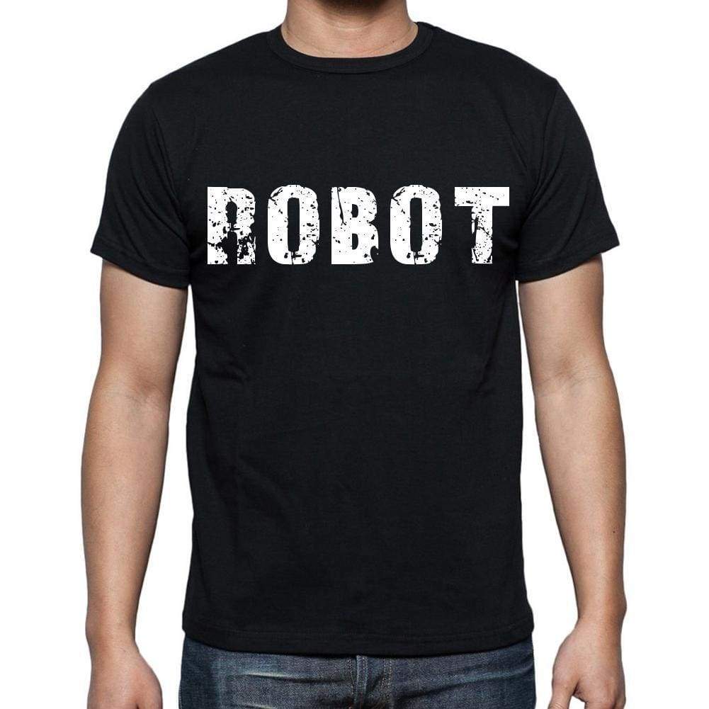 Robot Mens Short Sleeve Round Neck T-Shirt - Casual