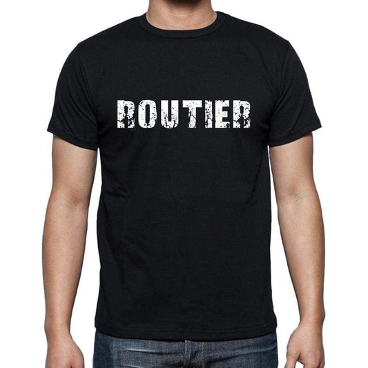 Routier French Dictionary Mens Short Sleeve Round Neck T-Shirt 00009 - Casual