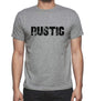 Rustic Grey Mens Short Sleeve Round Neck T-Shirt 00018 - Grey / S - Casual