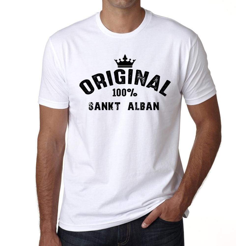 Sankt Alban Mens Short Sleeve Round Neck T-Shirt - Casual