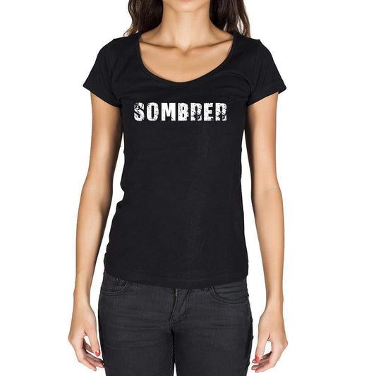 Sombrer French Dictionary Womens Short Sleeve Round Neck T-Shirt 00010 - Casual