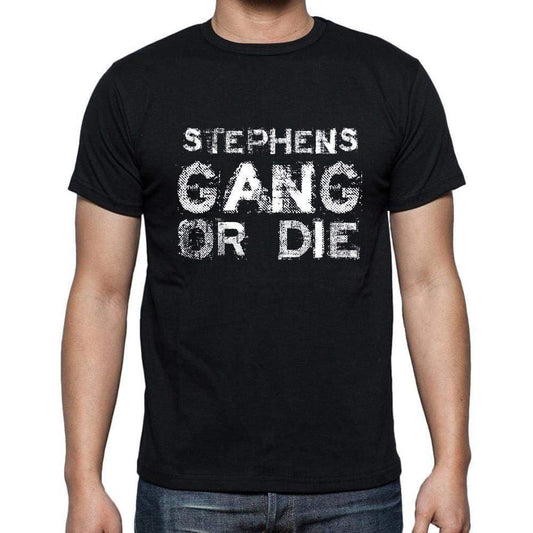 Stephens Family Gang Tshirt Mens Tshirt Black Tshirt Gift T-Shirt 00033 - Black / S - Casual