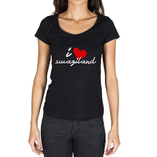 Swaziland Womens Short Sleeve Round Neck T-Shirt - Casual