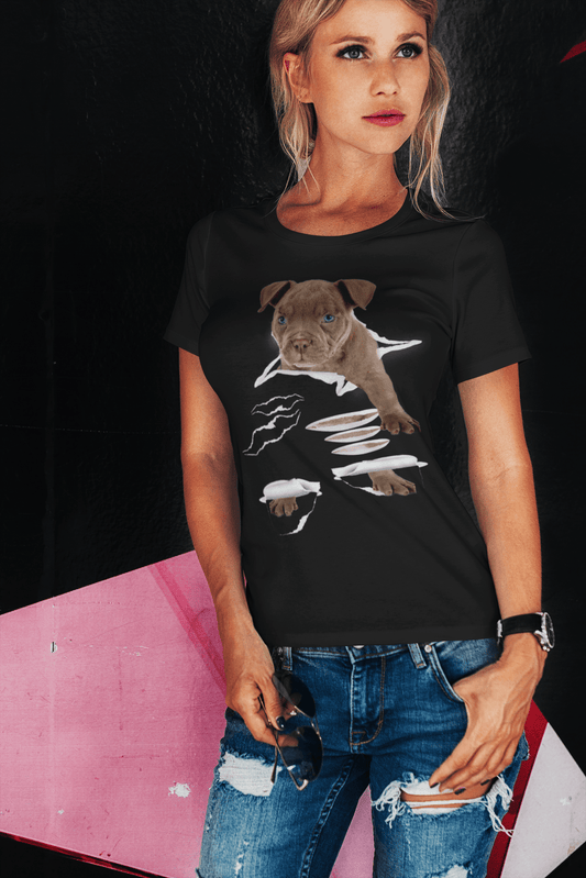 ULTRABASIC Women's Organic T-Shirt - French Bulldog - Cute Funny Dog Shirt