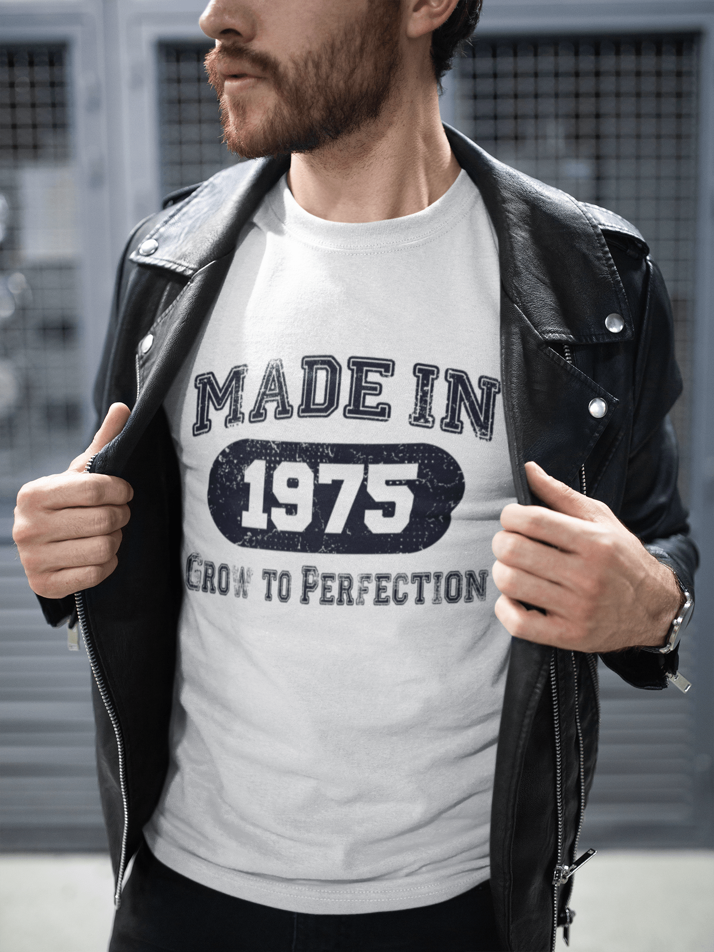 Geburtstagsgeschenk Made 1975 T-Shirt, Geschenk-T-Shirt, Herren-T-Shirt