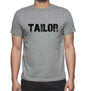 Tailor Grey Mens Short Sleeve Round Neck T-Shirt 00018 - Grey / S - Casual