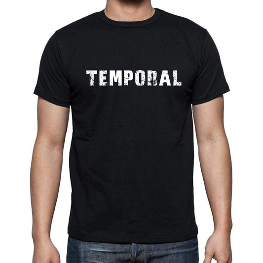 Temporal Mens Short Sleeve Round Neck T-Shirt - Casual