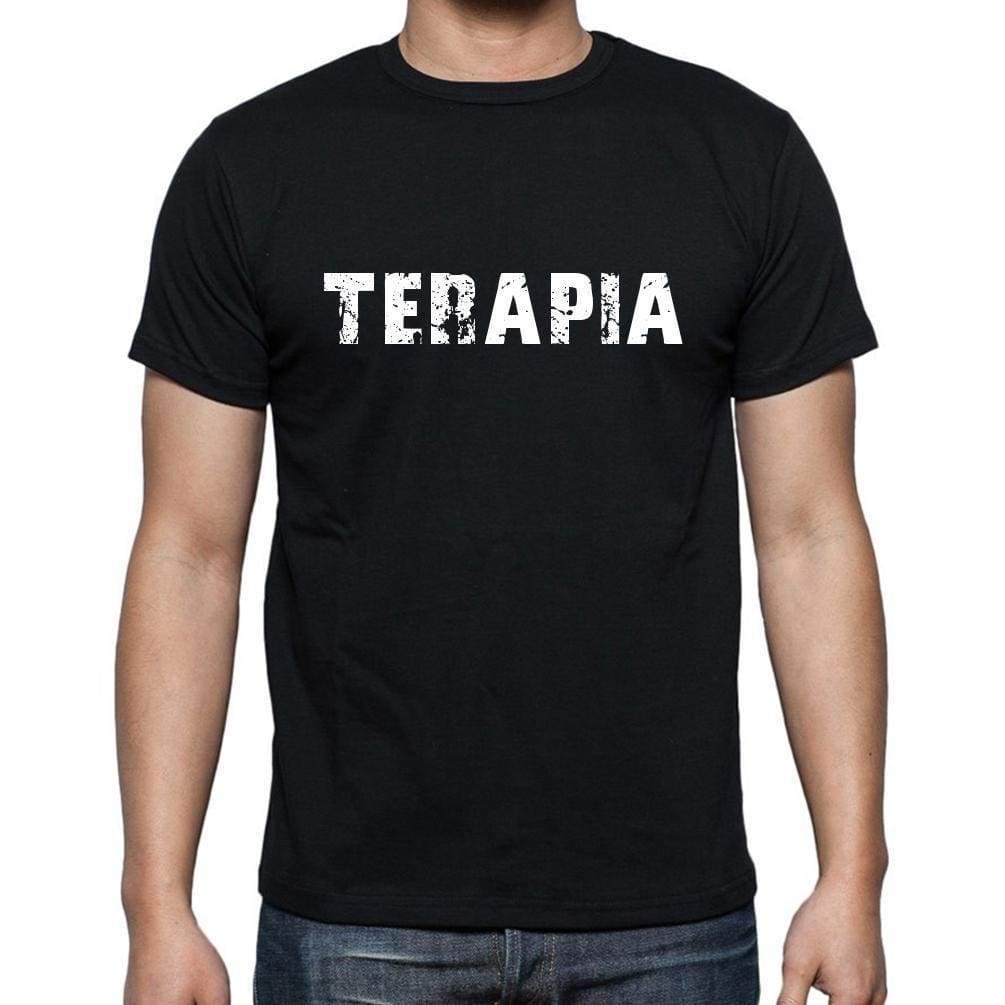 Terapia Mens Short Sleeve Round Neck T-Shirt - Casual