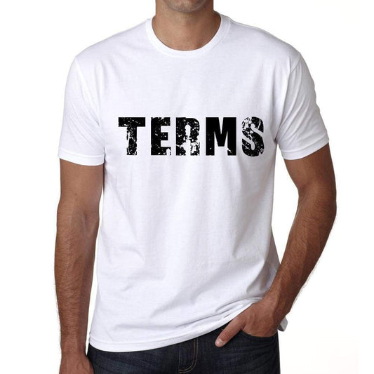 Terms Mens T Shirt White Birthday Gift 00552 - White / Xs - Casual