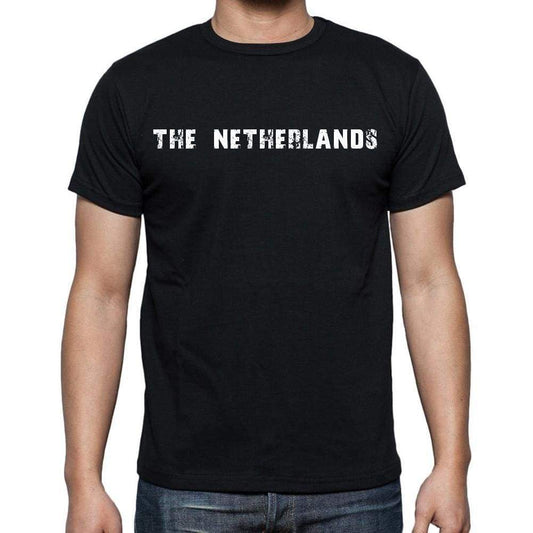 The Netherlands T-Shirt For Men Short Sleeve Round Neck Black T Shirt For Men - T-Shirt