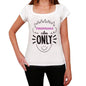 Treasurable Vibes Only White Womens Short Sleeve Round Neck T-Shirt Gift T-Shirt 00298 - White / Xs - Casual
