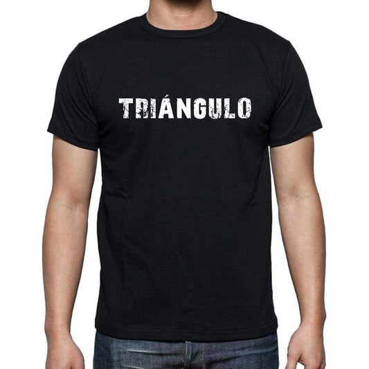 Tringulo Mens Short Sleeve Round Neck T-Shirt - Casual