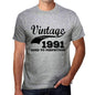 Vintage Aged To Perfection 1991 Grey Mens Short Sleeve Round Neck T-Shirt Gift T-Shirt 00346 - Grey / S - Casual