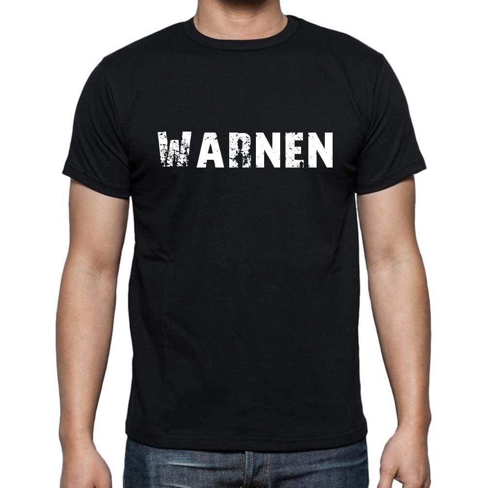 Warnen Mens Short Sleeve Round Neck T-Shirt - Casual